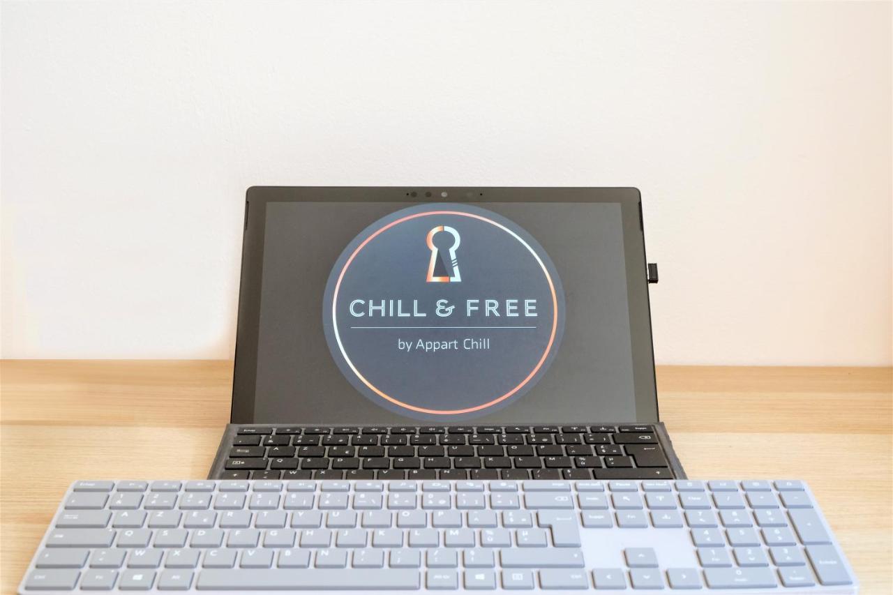 Appart Chill & Free - Proche Centre Valenciennes - Parking Gratuit Eksteriør billede