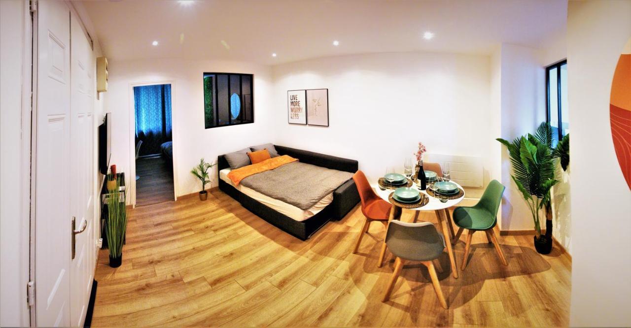 Appart Chill & Free - Proche Centre Valenciennes - Parking Gratuit Eksteriør billede